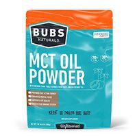 BUBS Naturals MCT Oil Powder 10oz. | Medium Chain Triglyceride Oil Powder | Keto Friendly | Paleo Friendly | Healthy Fat | Low CarB