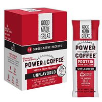 Collagen Protein Coffee Mix-in (12g) Grass-Fed Pure Protein - Keto & Paleo Friendly - NO Dairy, Whey, or Soy - Unsweetened