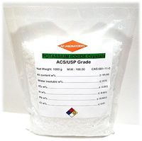 Potassium Iodide - 100% Pure USP Crystals 1000 grams 1 KG