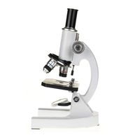 2000X Monocular Microscope Metal Student Biological Microscope for Animal and Plant Blood Analysis Instrumen
