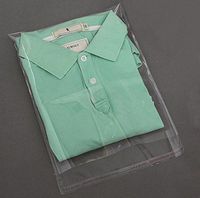 Vicwin-one OPP Clear Bag Self-Adhesive Sealing Treat Bags for Clothes,T-Shirt,Books,Toy(100pcs) (13.5x17 Inch)