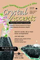 Crystal Accents CA-25O Black Onyx 1-Ounce Bag
