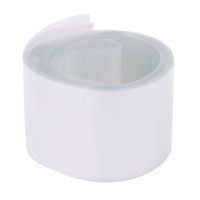 uxcell 32mm Dimeter 8M Length PVC Heat Shrink Tubing Clear for 2 x 18650 Battery