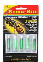 Sting-Kill Disposable Swabs 5 Each (Pack of 4)