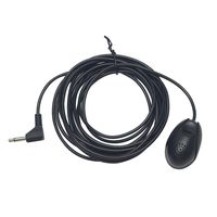 TOOPAI Hands Free External Microphone, 3.5mm External Mic for Car Stereo Radio DVD Player GPS Navigation PC Laptop with 9.8ft/3M Cable