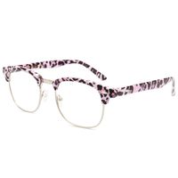 Livhò Blue Light Blocking Glasses,Computer Gaming Glasses,Anti Eyestrain/Filter Ray Lens,Sleep Better for Women/Men LI8056 (Leopard Pink)