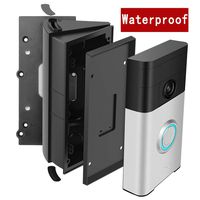 Adjustable Campatible Ring Doorbell Angle Mount，30 to 55 Degree Replacement Angle Bracker Plate Wedge Kit for Ring Video Doorbell 1st 2nd