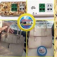 vmree 330g Multifunctional Leather Refurbishing Cleaner,Metal Polishes Stainless Steel Cleaning Cream Repair Tool Cream (Yellow)