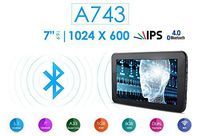 Azpen A743 7" 8GB Quad Core Android 5.1 Lollipop Tablet with HD LCD IPS Display 1GB RAM Bluetooth