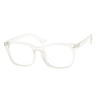 MAGIC JING Blue Light Blocking Computer Game Glasses Anti Glare UV Protection Rectangle Eyeglasses for Men and Women (19002clear)