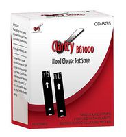 Clarity BG1000 Blood Glucose Meter Strips, 50/bx CD-BG5