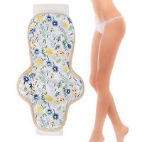 Sanitary Pad, Feminine Washable Cloth Replaceable Inner Pad Reusable Panty Liner for Comfort and Soft Menstrual Period Pads(#2)