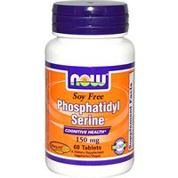 NOW FOODS SPO Phosphatidyl Serine Soy-Free 150 Mg, 60 CT
