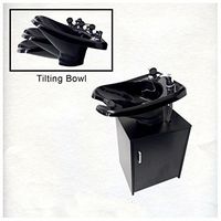 Tilting Shampoo Bowl Sink in Floor Cabinet Salon Spa Equipment TLC-B13T-TiltingC