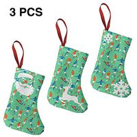 Christmas Stockings Gift Bag Soccer Character Pattern Special for Funny Xmas Party