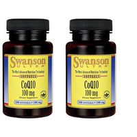 Coq10 100 100 Mg 100 Sgels By Swanson Ultra (200 Softgels)
