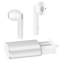 Wireless Earbuds, Bluetooth 5.0 Headphones AUGYMER Bluetooth Earphones Auto Pairing True TWS Stereo Hifi Headphones for Running Sports In-Ear with Fast charge Charging Case Built In Mic Headset (White