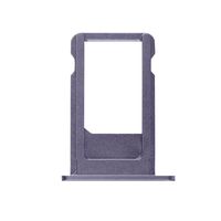 Ewparts for iPhone 6S SIM Card Tray Replacement +EWPARTS Cloth +Ejack Pin (Grey(Black))