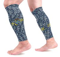 poeticcity USMC US Marines 1 Pair Calf Sleeves Cooling Leg Support Pain Recovery