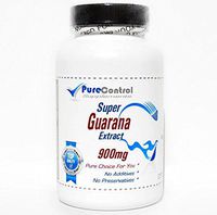 Super Guarana Extract 2400mg // 200 Capsules // Pure // by PureControl Supplements