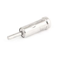 uxcell Silver Tone Audio Stereo Antenna Adapter Connector for Car