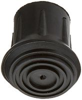 Sammons Preston Multi-Purpose Tip, Replacement Tips, Cane Tips, Walker Tips, Crutch Tips, Round Bottom, Size 3/4", Gray, Durable, Skid-Resistant Traction, Stable Cane Support Base, Single Tip