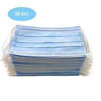 Caxinthy 50 PCS Disposable 3-Ply Air Filter Protection with Earloop Polypropylene (50)