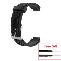 MEIRUO Men/Women Replacement Strap for Garmin Forerunner 25 Watch, Bracelets for Garmin Forerunner 25 (S-for Women Watch (Black))