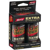 5 Hour Energy Extra Strength Liquid Energy Shot Berry 4 oz ( Pack of 2)