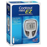 Contour Next EZ Blood Glucose Monitoring System Including 10 Tests Strips (06/31/2020)