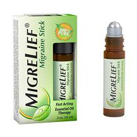 MigreLief Headache Essential Oil Roll On - 10ml, Helps Ease Tension While Supporting Neurological Comfort - Natural Headache Option - Roller with Peppermint, Lavender Essential Oil and More