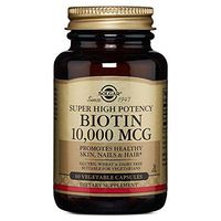 Solgar – Biotin 10,000 mcg, 60 Vegetable Capsules