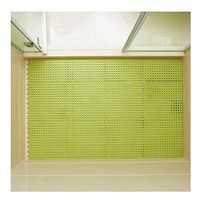 GHHZZQ Bathtub Mats Massage Splice Hollow-Carved Design Foot Pad Balcony Laundry Room WC Shower Stall Mat, 7 Colors, 30x30cm, 8 Pieces (Color : Green, Size : 36-Tiles)