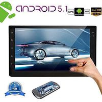 EinCar Android 5.1.1 Lollipop 2 Din Car Stereo with Quad Core 7'' Capacitive Touch Screen GPS Navigation AM FM Radio Audio Receiver Support Mirrorlink/WiFi/Bluetooth/1080P video