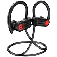 Bluetooth Headphones, Bluetooth Earbuds Best Wireless Sports Earphones w/Mic IPX7 Waterproof Stereo Sweatproof Earbuds for Gym Running Workout 12 Hour Battery Noise Cancelling Headsets 1