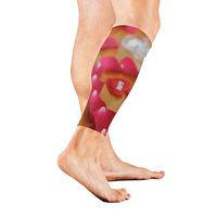 Leg Sleeve Flower Petal Love Heart Calf Sleeves 1 Pair for Men/Women Running/Cycling/Maternity/Travel/Ourdoor Activities