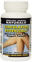 Circulation Essentials Varicose Vein Formula with Diosmin for Aching, Swollen Legs - 60 Vegicaps
