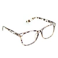 Cyxus Blue Light UV Filter Glasses Spring Hinge Anti Eye Strain, Leopard Print Frame