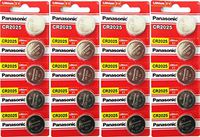 Panasonic CR2025 3 Volt Lithium Coin Battery (4 Packs of 5)
