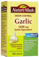 Nature Made Odor Control 1250 Mg Garlic Equivalent Dietary Supplement- 100 Ct by Pharmavite LLC