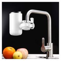 Electric Heater Water Faucet, 220V 3000W Instant Hot Water Faucet Heater, With Indicator Light/LCD Display 30-60 Celsius