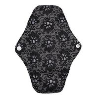 Menstrual Pads Reusable Washable Cloth Menstrual Pads/Panty Liners with Wet Bag, Super-Absorbent, Soft and Comfortable