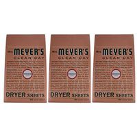 Mrs. Meyer's Clean Day Dryer Sheets, Geranium, 80 ct - 3 count