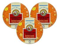 Nin Jiom Herbal Candy- 3 Tins (Tangerine-Lemon)