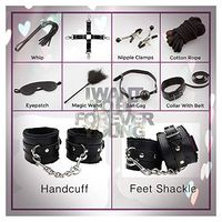 10 Pcs Hand Cuffs Yoga Leather Straps