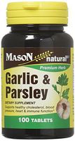 Mason Vitamins Garlic & Parsley Tablets, 60 Count