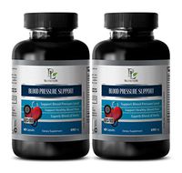 Digestive aid - Blood Pressure Support - Energy Booster Vitamins - 2 Bottles 120 Capsules