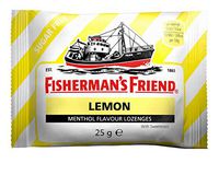 Fisherman's Friend Lemon ohne Zucker, 24er Pack (24 x 25 g Beutel)