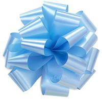 Buy Caps and Hats Light Blue Bows 10 Pack Gift Wrap Bow for Baskets Gifts Toys Weddings