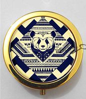 BlackKey Cartoon Animal Panda 3-Compartment Decorative Pocket Gift Box Case Organizer for Pill, Color 2 -1238